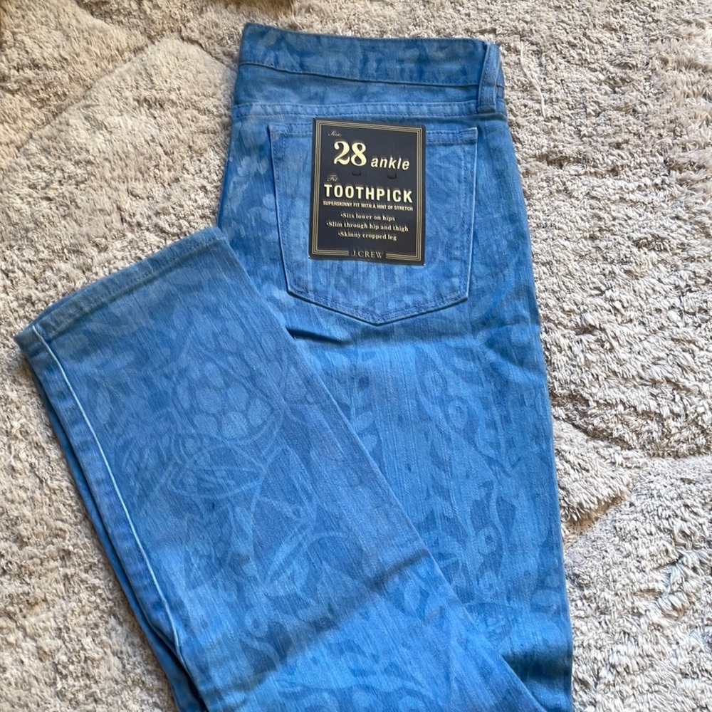 J crew toothpick skinny jeans